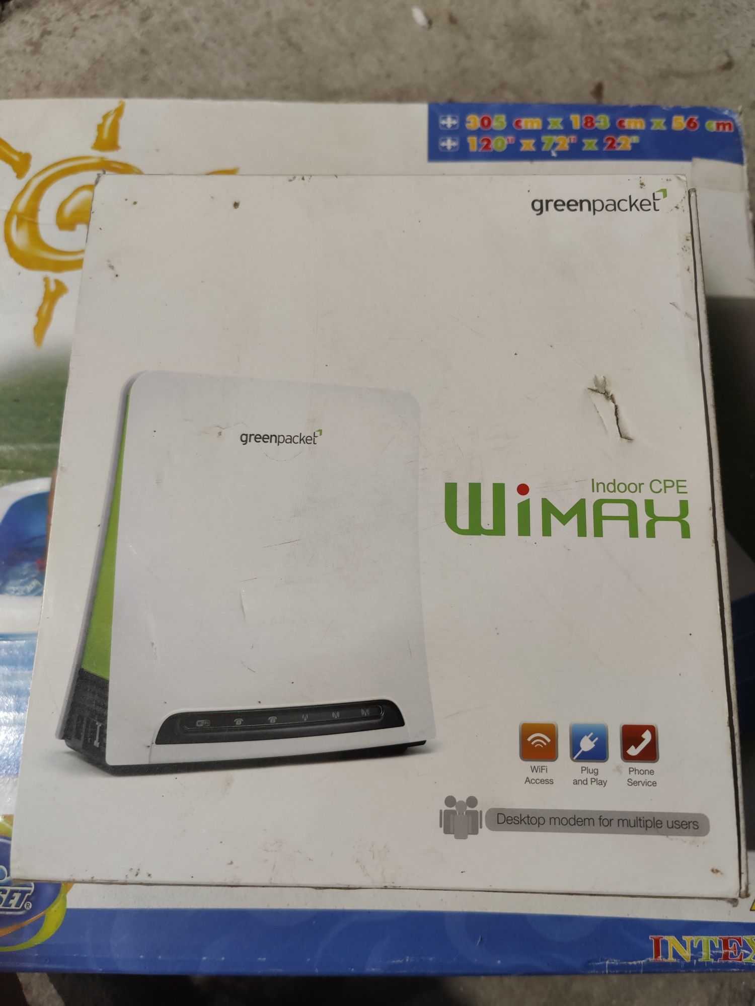 Продам модем з wi-fi greenpacket dx-230 wimax