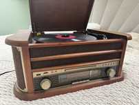 Radio CAMRY odtwarzacz płyt winylowyc, CD, radio, USB, gramofon