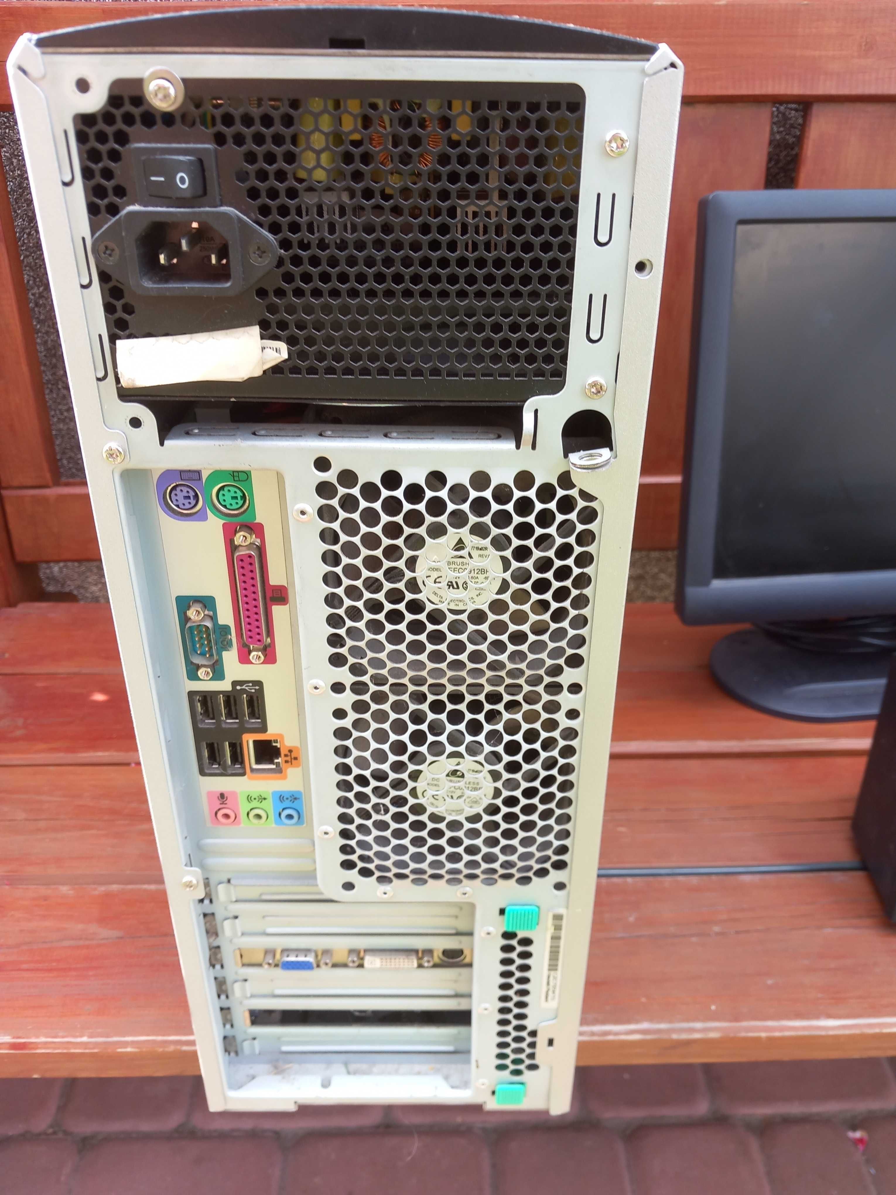 Komputer Hp drukarka Hp monitor dell glosniki creative