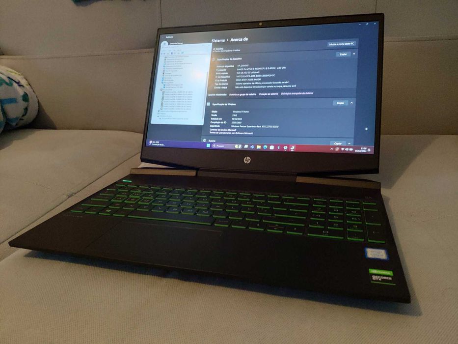 Portátil HP Gaming