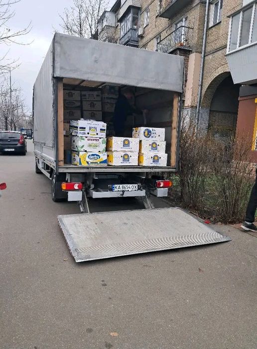 Грузоперевозки Гідроборт Київ і область