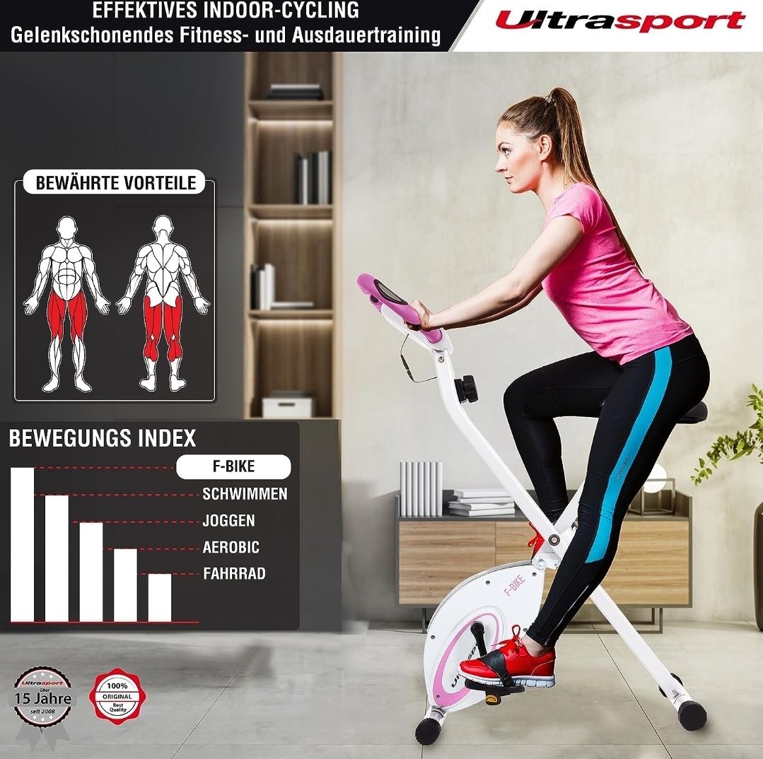 Ultra Sport F-Bike składany rower treningowy