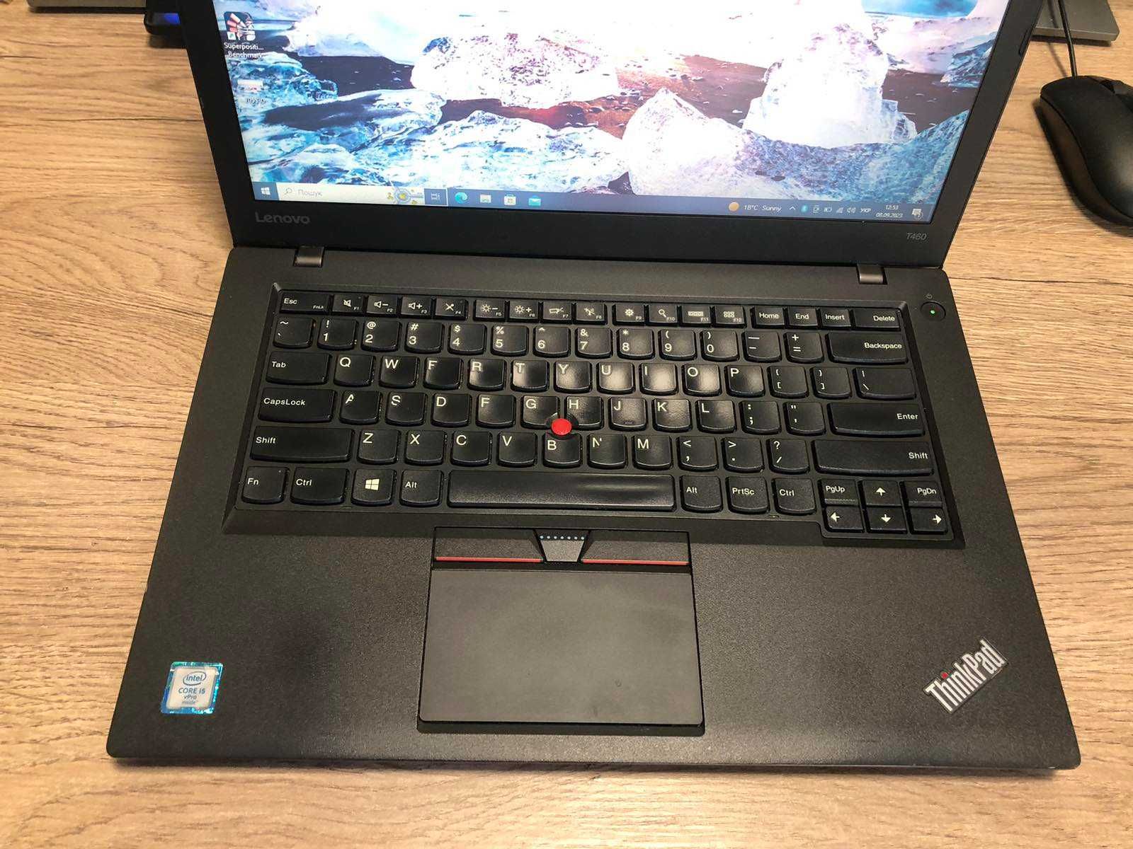 Акция! Мощный ноутбук Lenovo ThinkPad T460 14"/i5-6300u/16Gb/SSD 256GB