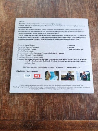 Serial: Oficer, płyta 2, odc. 5 do 7, dvd