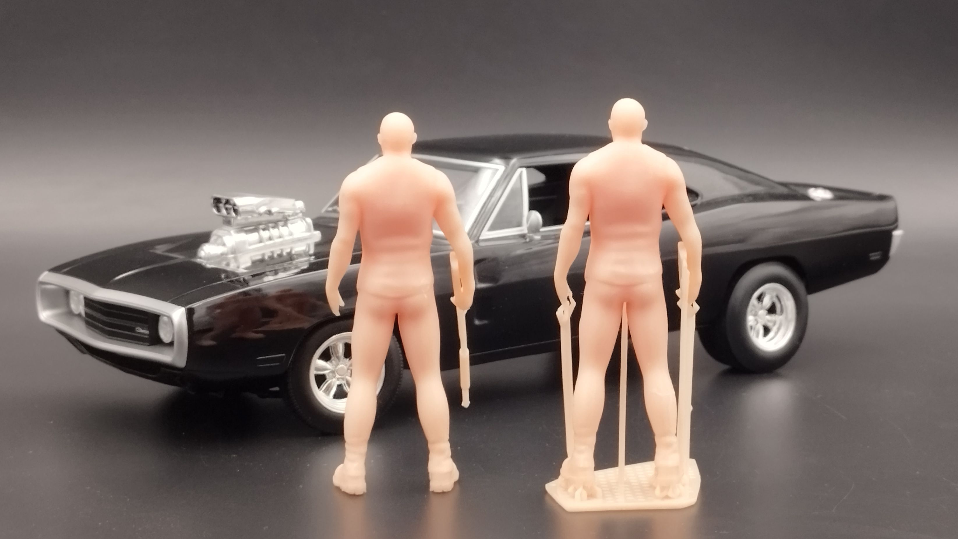 wydruk 3D figurka w skali 1:18 do samodzielnego pomalowania F&F Dom