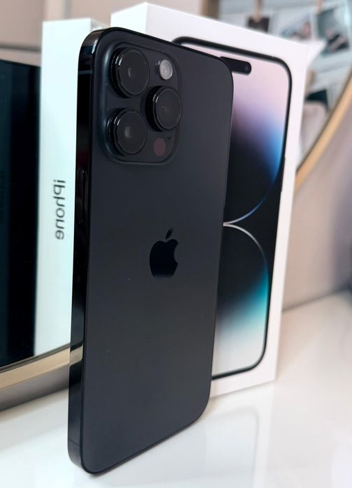 iPhone 14 Pro Max - 128GB - Space Black - JAK NOWY.