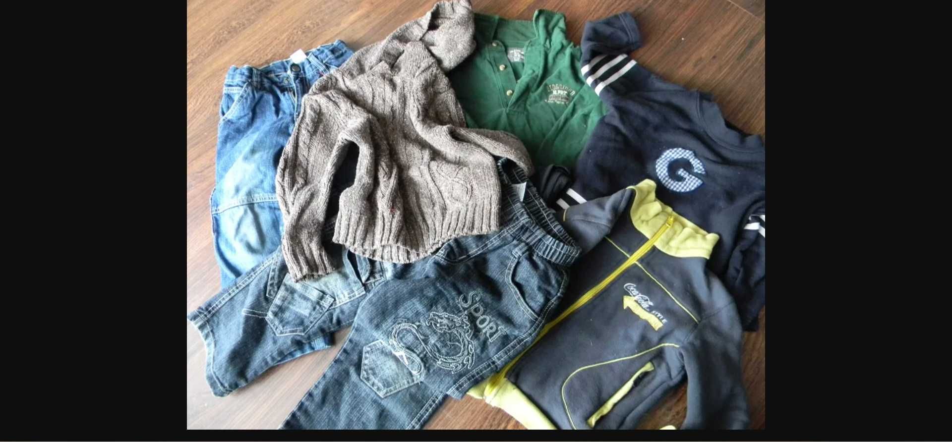 kurtka zimowa plus zestaw ubrań