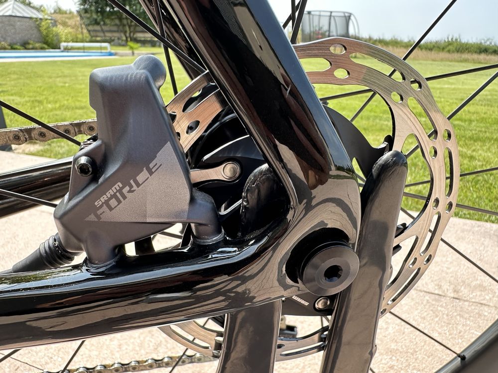 Giant propel pro 0 Sram Force, pomiar mocy