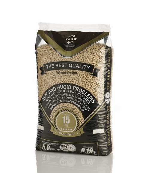 Pellet Premium najwyższa jakość pelet Task sosnowy drzewny