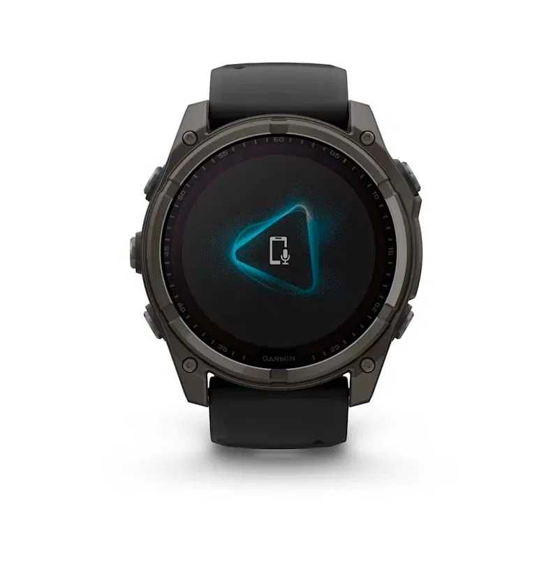Годинник Garmin Fenix 8 51 mm Solar Sapphire Carbon Gray DLC  Titanium