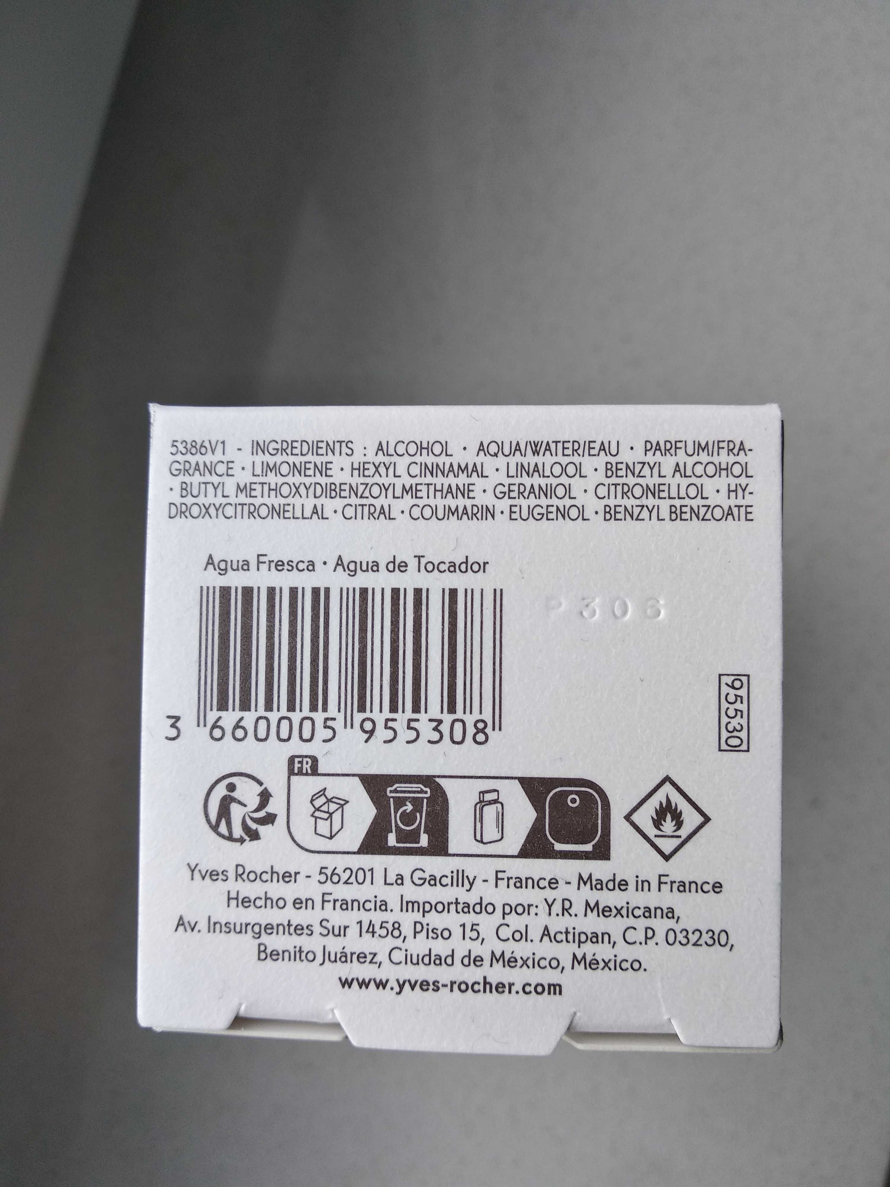 Woda toaletowa Wiciokrzew Yves Rocher 100 ml