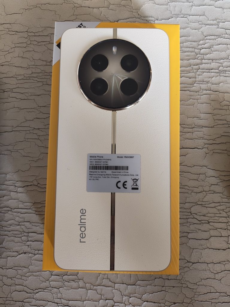 Realme 12+ 5G 12/512 Beżowy + ładowarka Super VOOC 80W
