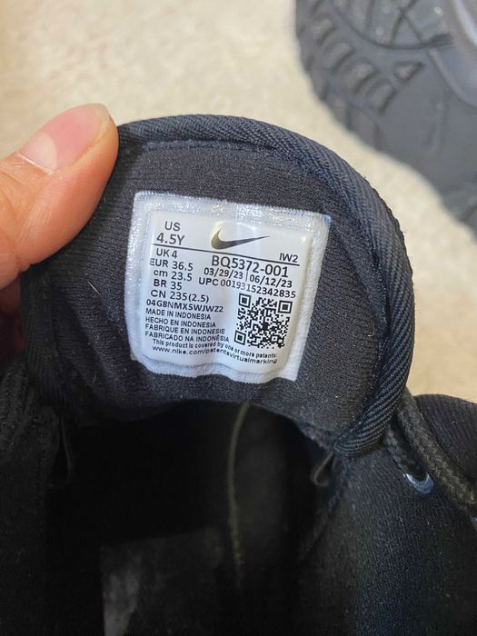 Nike Manoa LTR детские кожаные ботинки 36 р 23см оригинал