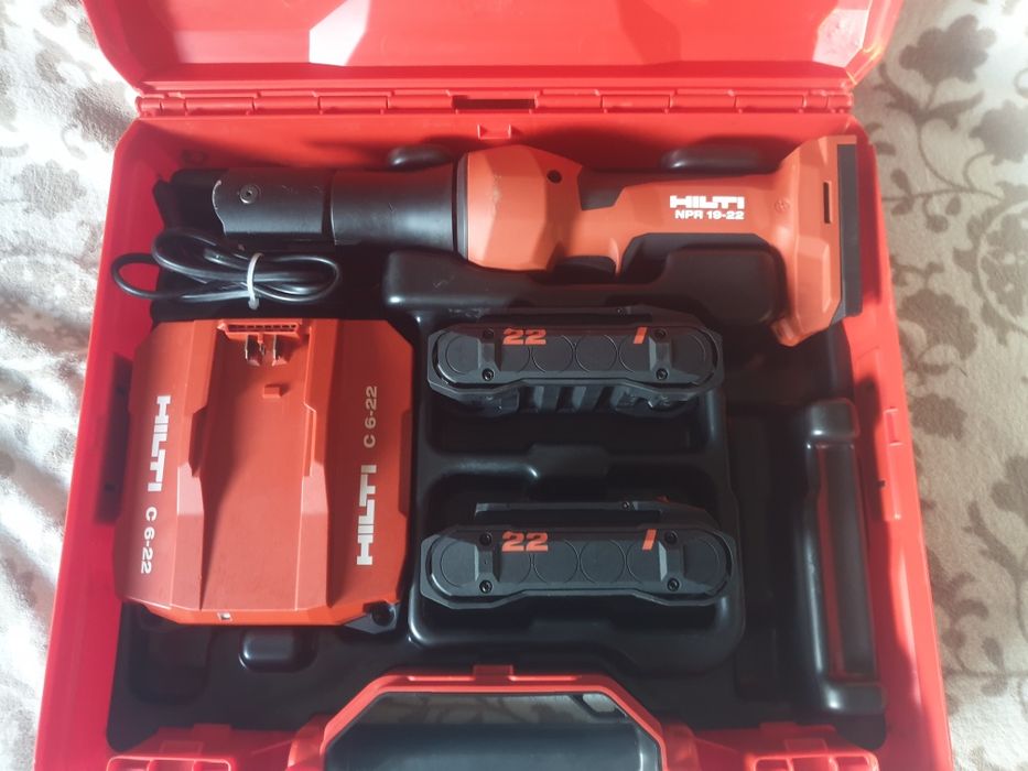 Bruzdownica Hilti DCH 150-SL praska  zaciskarka NPR 19-22 NURON