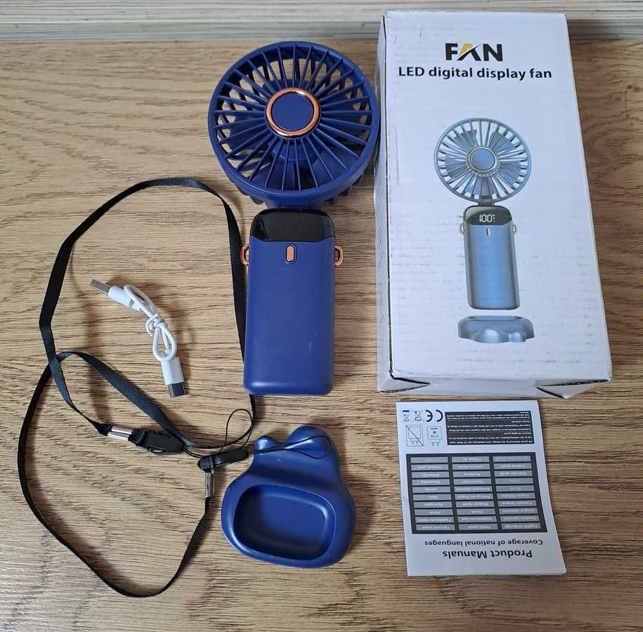 Mini Wiatraczek – Wentylator Ręczny - USB