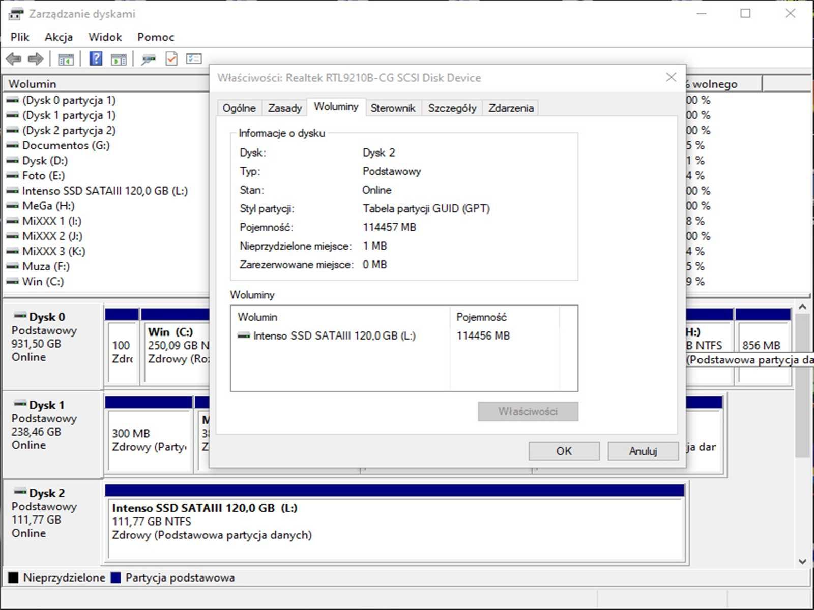 SSD M2 120GB InTeNSo