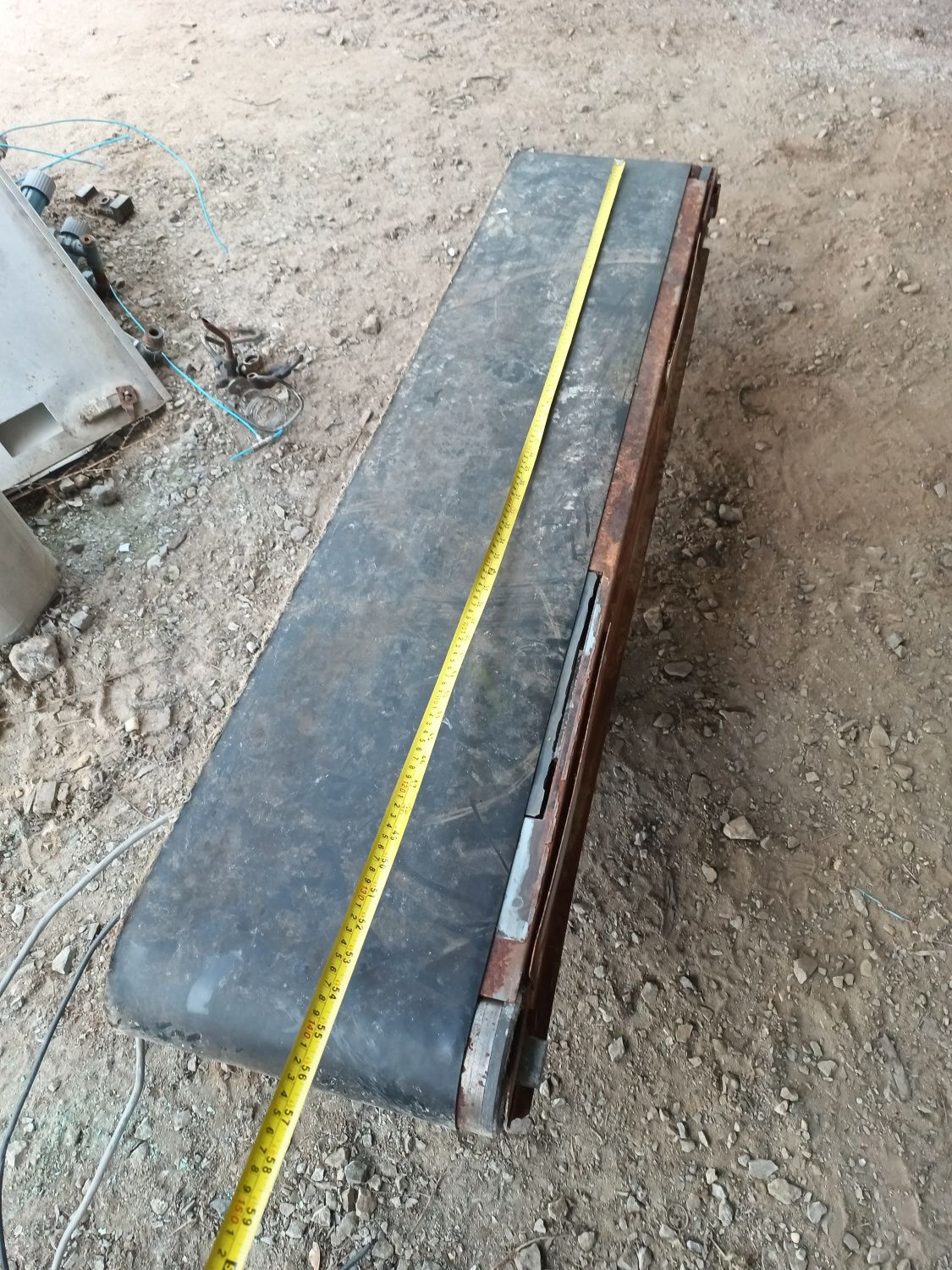taśmociąg przenośnik taśmowy 140cm  sortownik