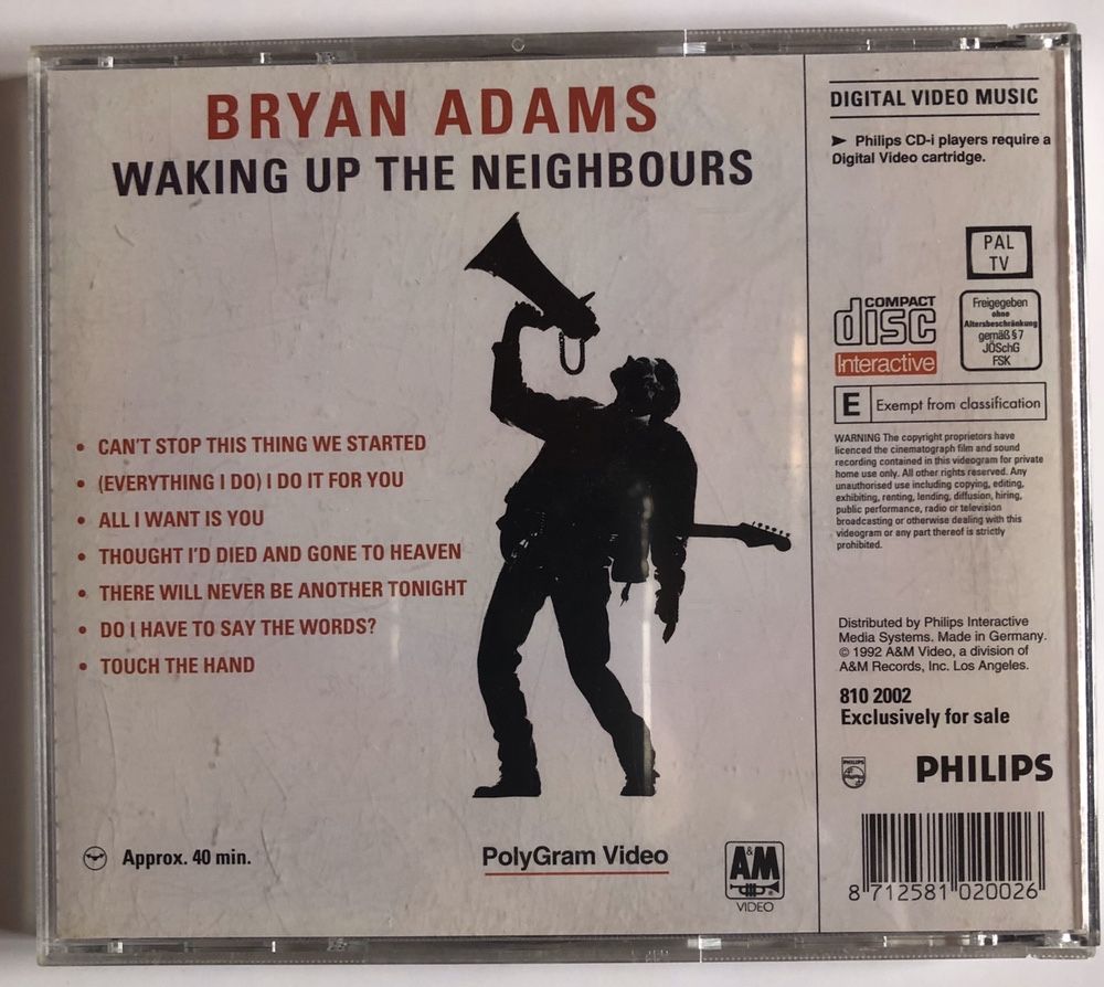 CDi - Brian Adams Waking up the neighbours