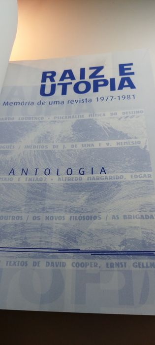 Raiz e Utopia, Memória de uma Revista 1977_-1981 (Antologia)