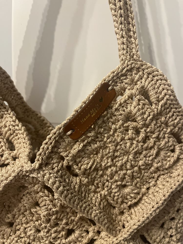 * torba hand made na szydelku *