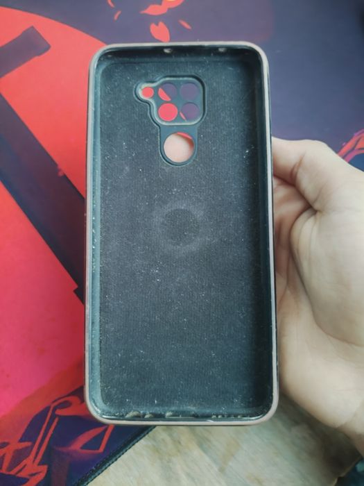 Телефон redmi note 9 128gb с чехлом