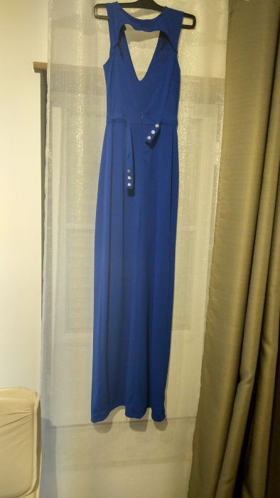 Vestido de cerimónia azul