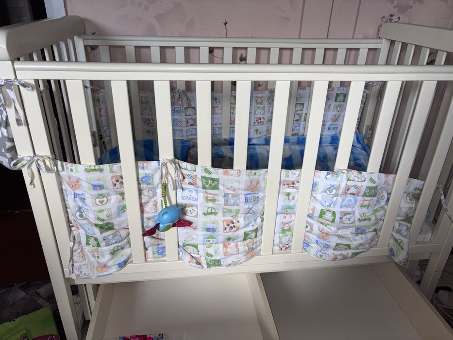 Дитяча Кроватка veres з маятником