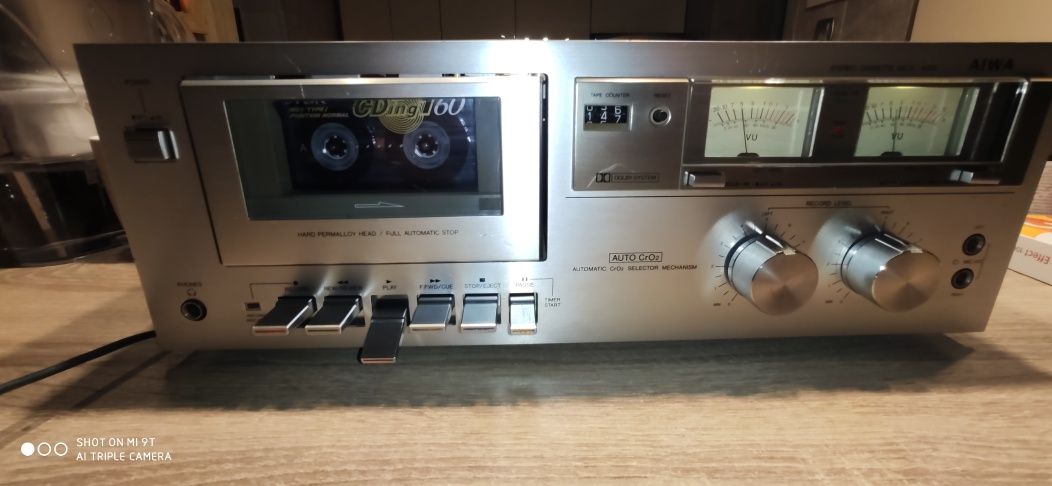 Magnetofon stereofoniczny Aiwa