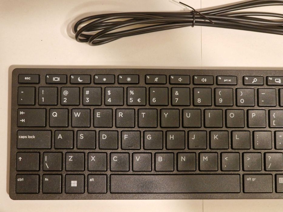Klawiatura HP Wired Desktop 320K Halley L96909-L31 USB Niskoprofilowa