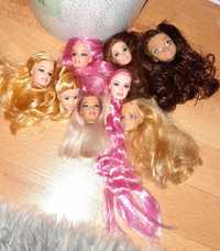 barbie fashionistas lalki brunetki heads głowy