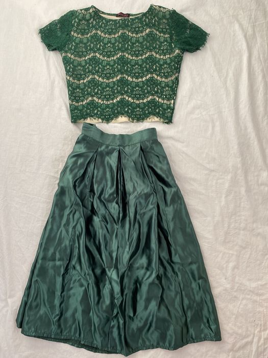 Костюм смарагдового кольру