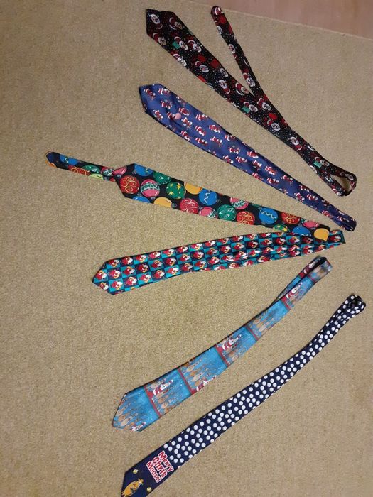 Галстук  краватка новорічна