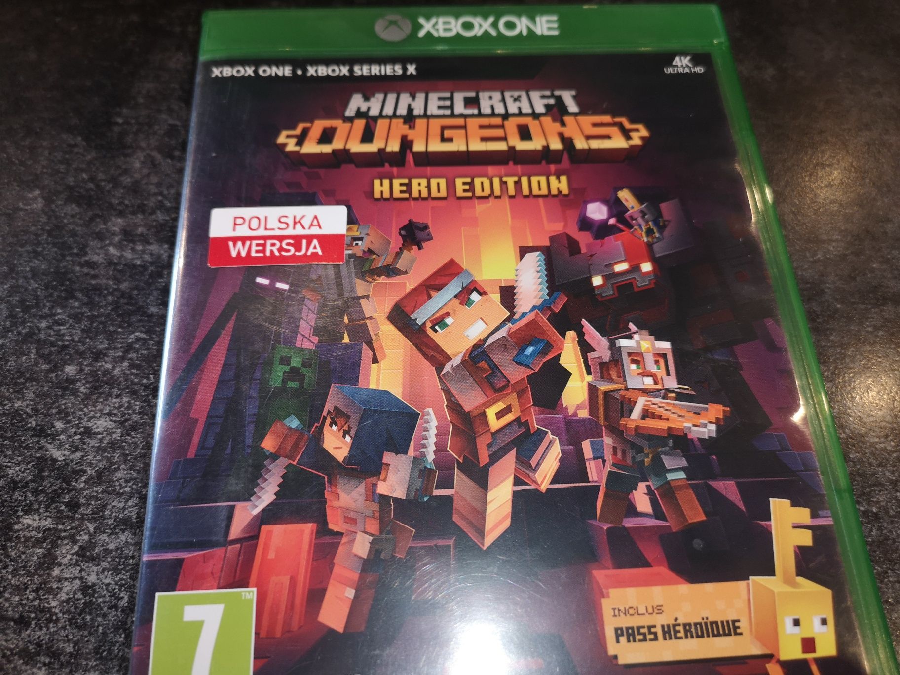 Minecraft Dungeons Hero Edition XBOX ONE gra PL (możliwość wymiany)