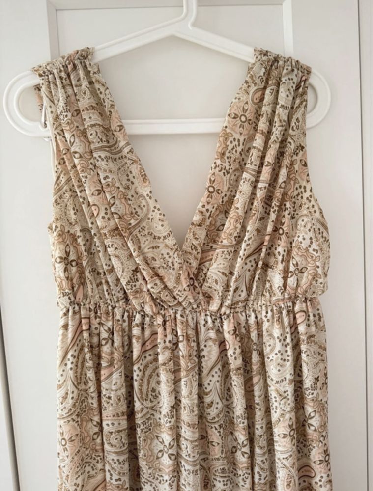 Sukienka maxi H&M letnia M długa