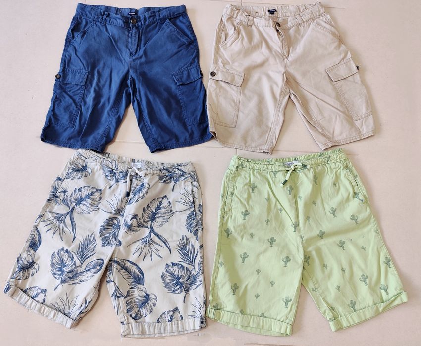 Lote de 4 calções para Rapaz (11-12 anos / 152 cm)