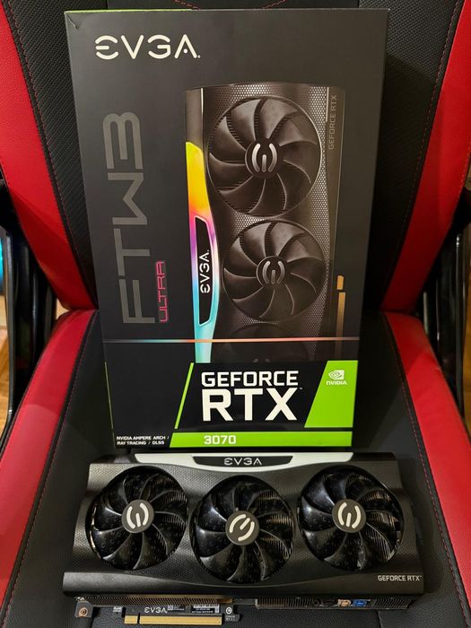 Gráfica GeForce RTX 3070 EVGA