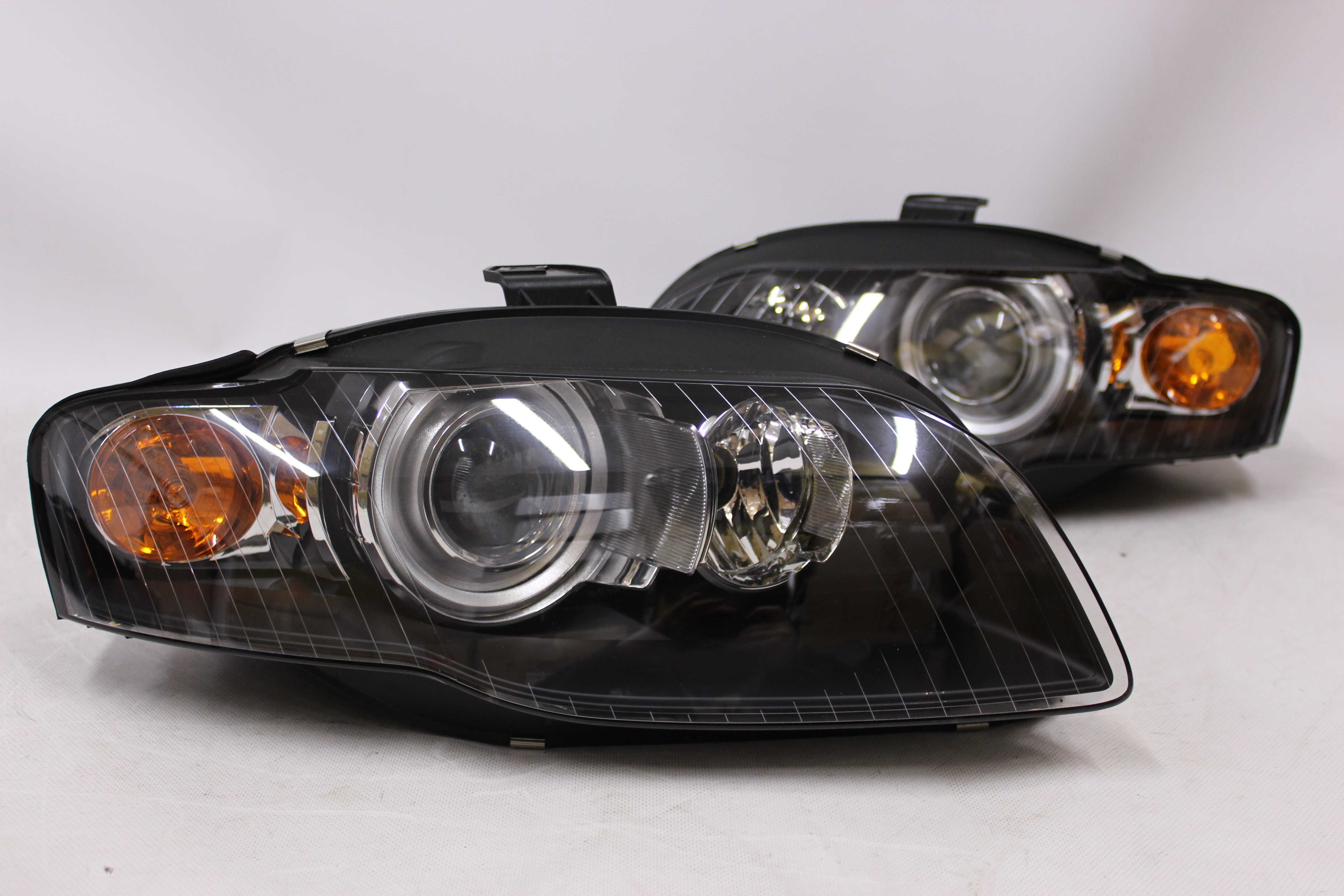 Lampy reflektory przednie przód AUDI A4 B7 04-08 XENON D1S SOCZEWKA !
