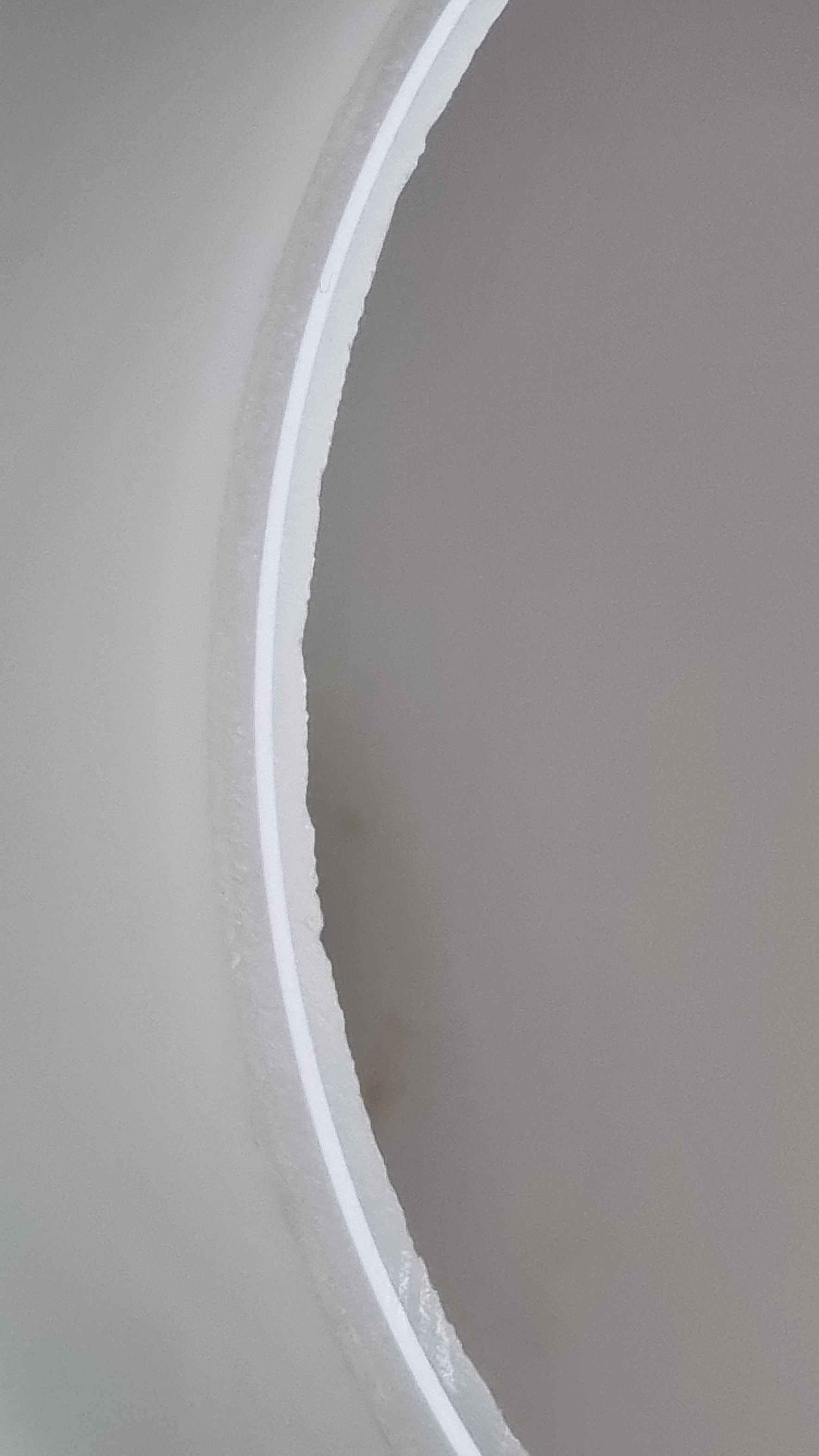 Duża lampa opalinowa Mid Century Design Czechosłowacja Napako PRL