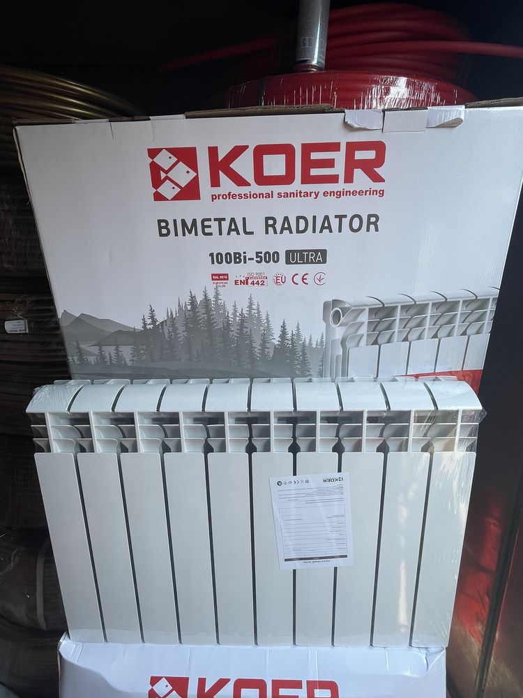 KOER биметаллический радиатор 500/100 Ultra