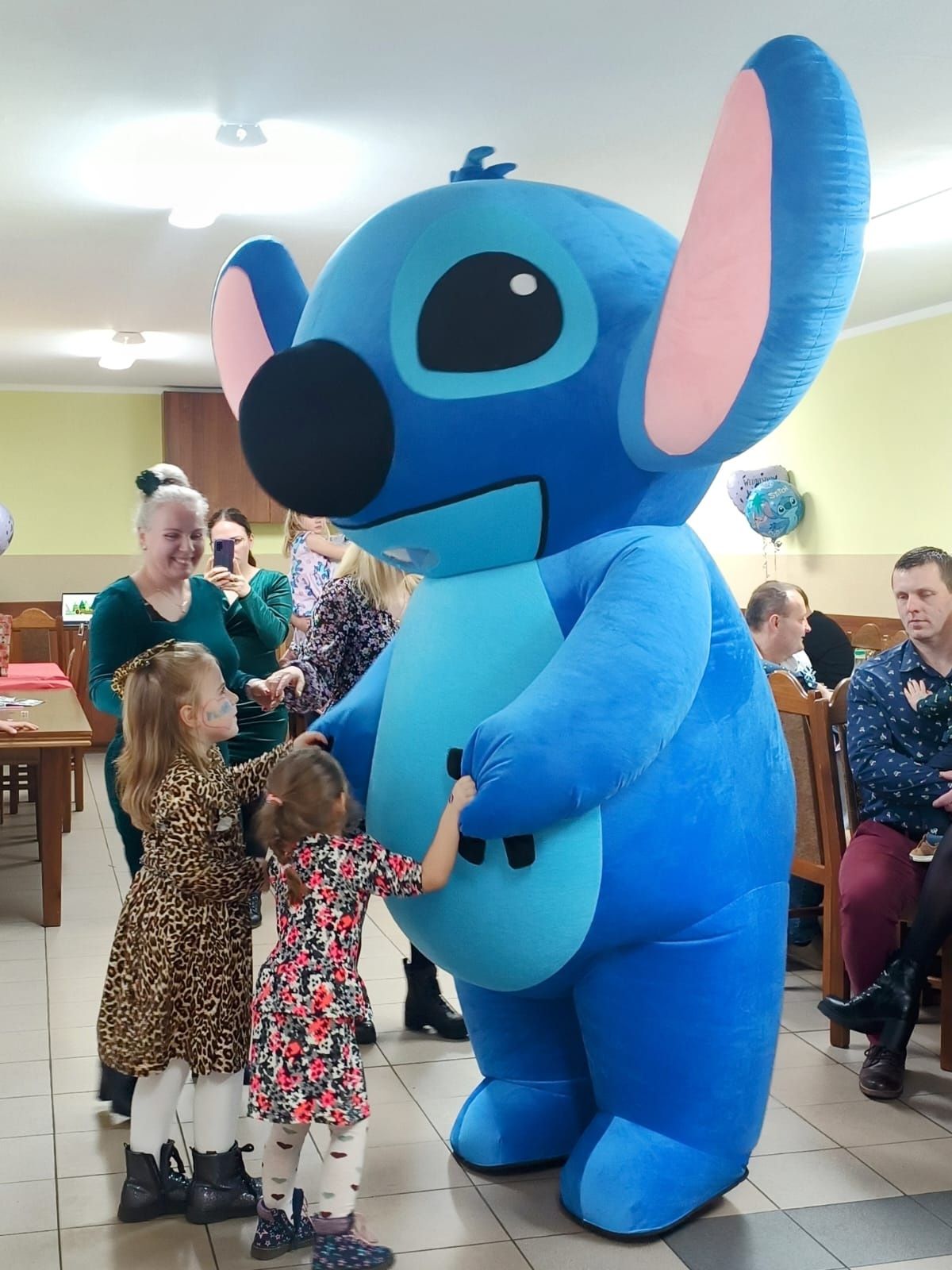 Stitch Panda Biały Miś