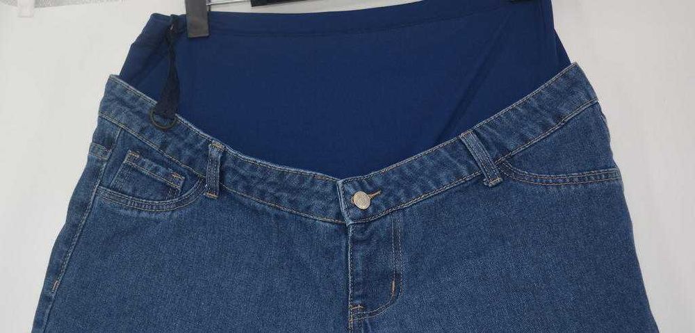 Jeansowe spodenki ciążowe Shein 44