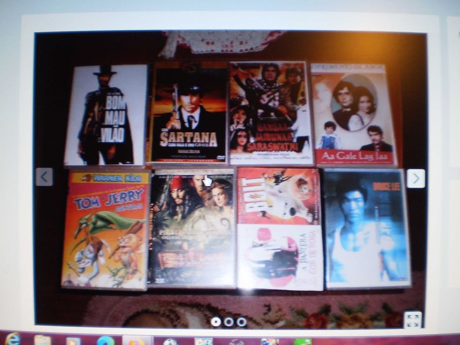 Oportunidades DVD novos e usados 325 filmes gravador DVD como novo.