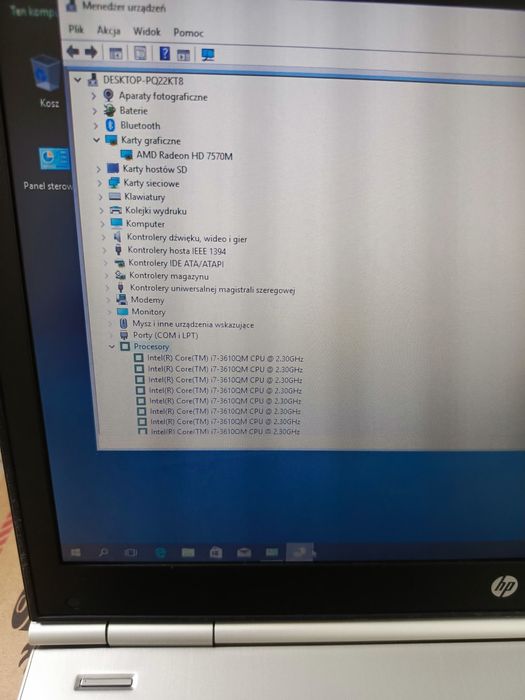 HP EliteBook 8470p z k.graficzną Radeon 7570m
