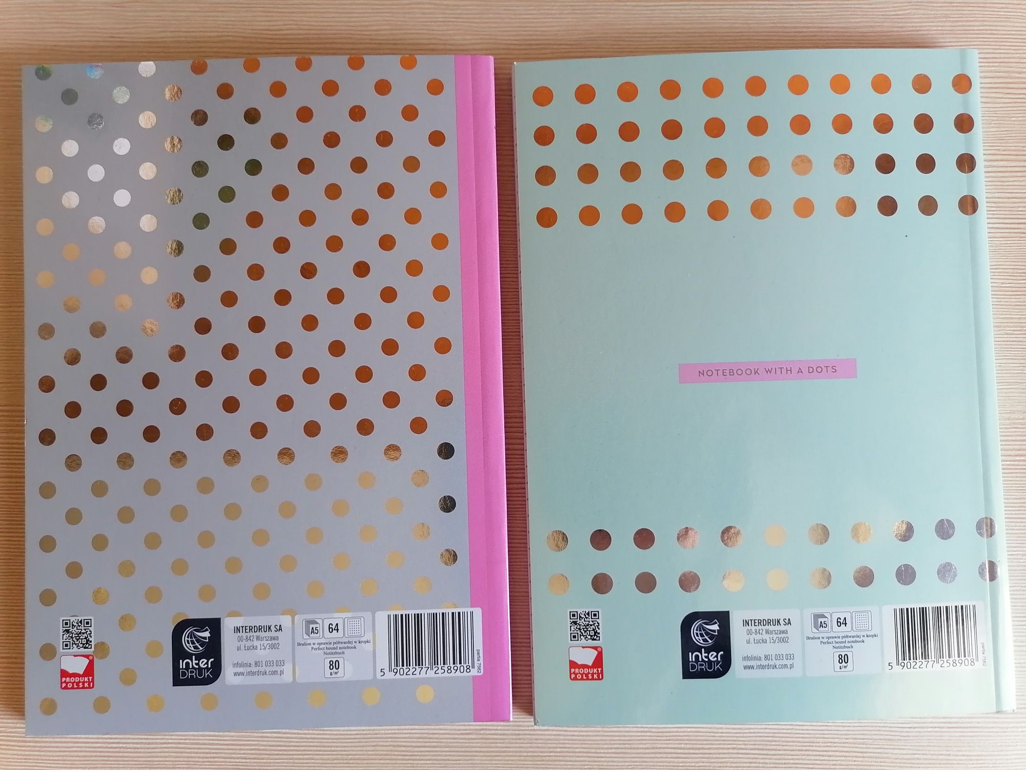 zeszyty w kropki bujo bullet journal dziennik kalendarz planer tracker