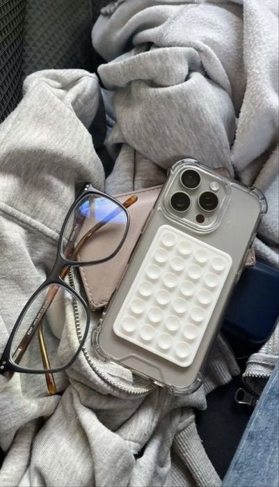 Силіконовий тримач-присоска для телефону