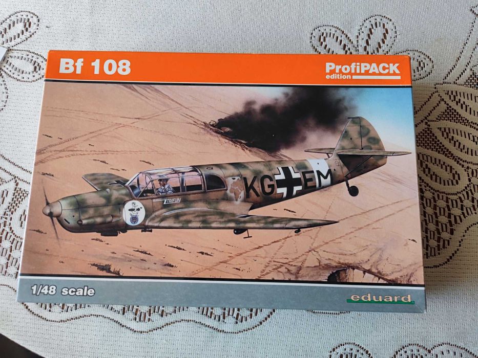 Model plastikowy Messerschmitt bf 108 Eduard 8078 1:48