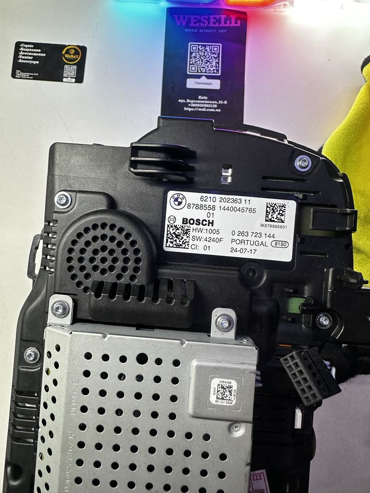 Щиток приборов без колец 6WB g30 g01 g11 bmw g12 g02 led 6вб приборка
