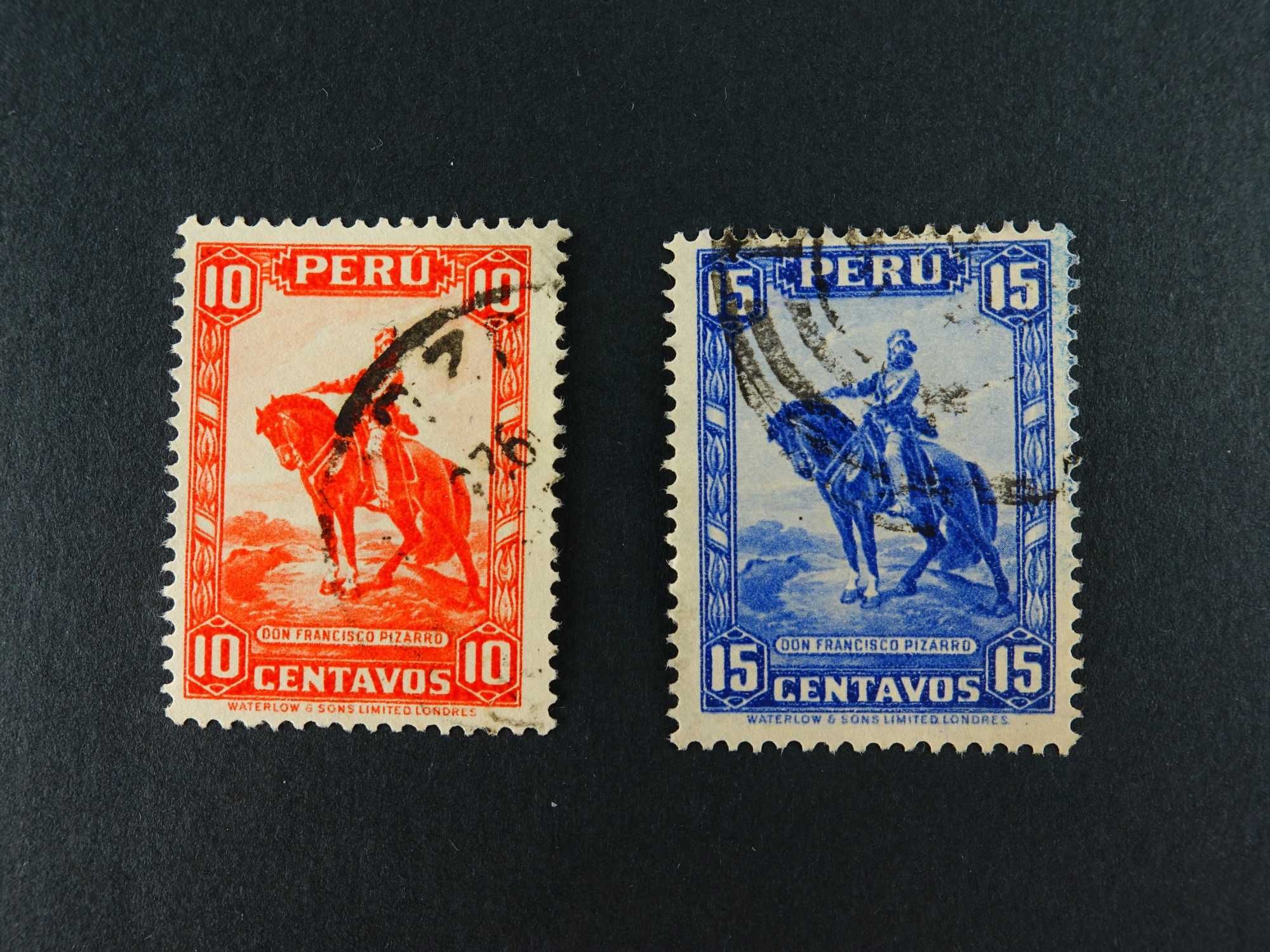 Старовинні поштові марки Європи: Великобританія, Франція, Перу, Греція
