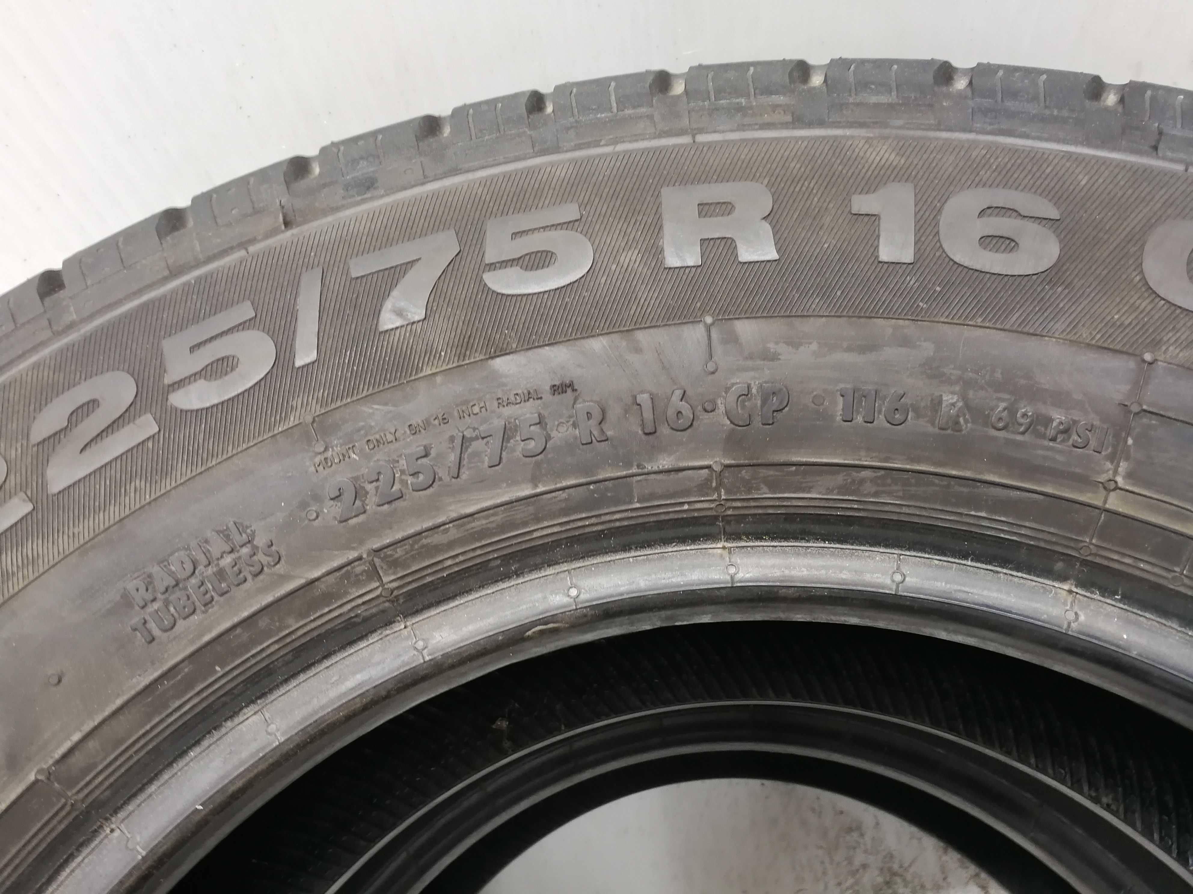 Wzmocnione C BUS Continental Vanco Camper 225/75r16c 116R N9200