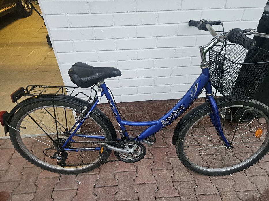 Rower damski active z przerzutkami